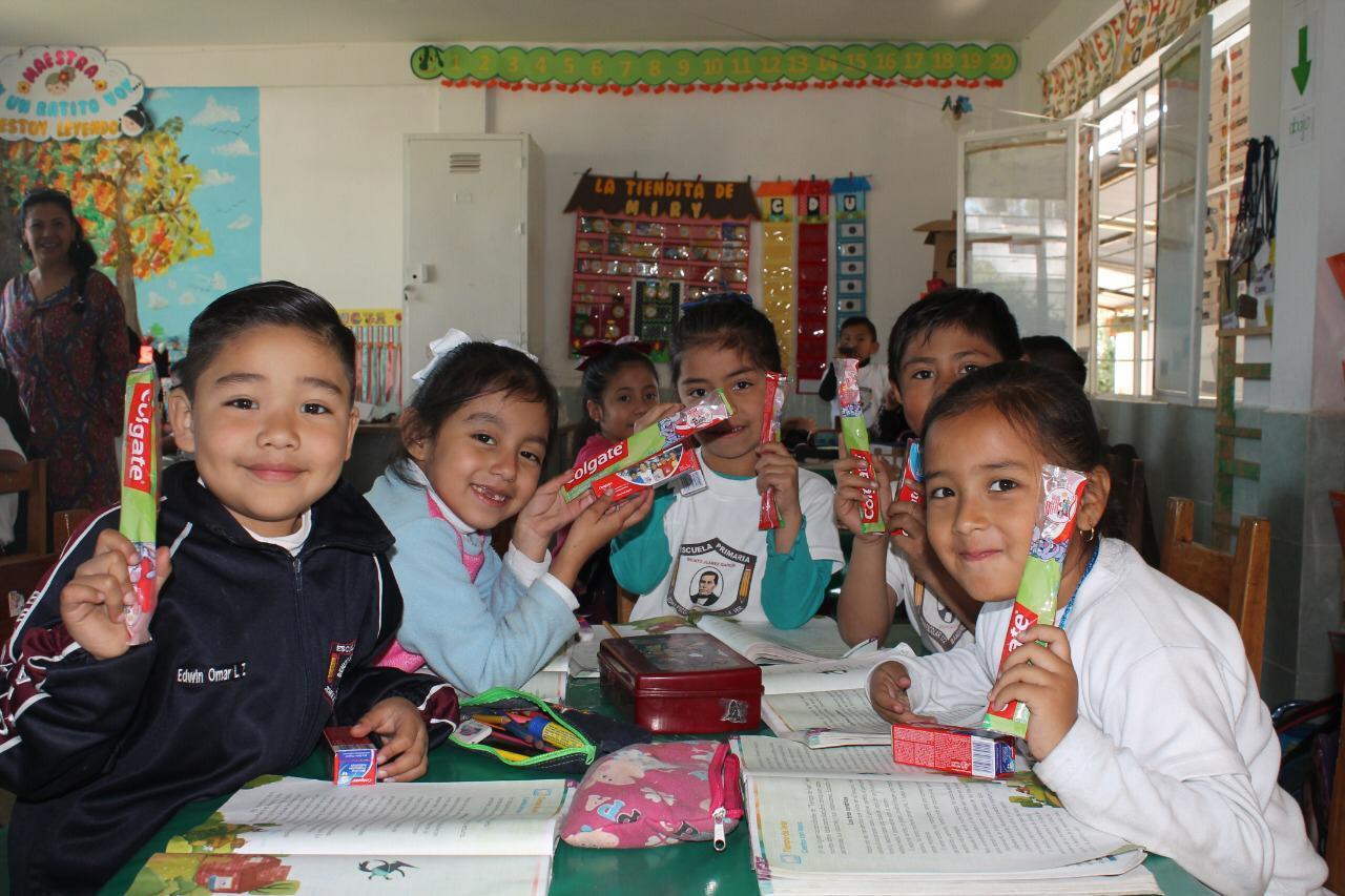 Programa piloto de cepillado diario en escuelas Jalapa